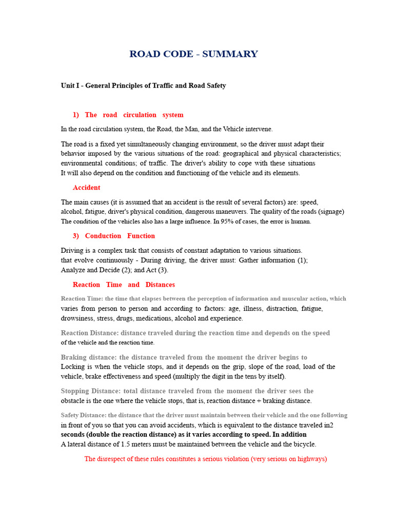 Traffic Safety and Road Signage Guide | PDF | Traffic | Intersection (Road)