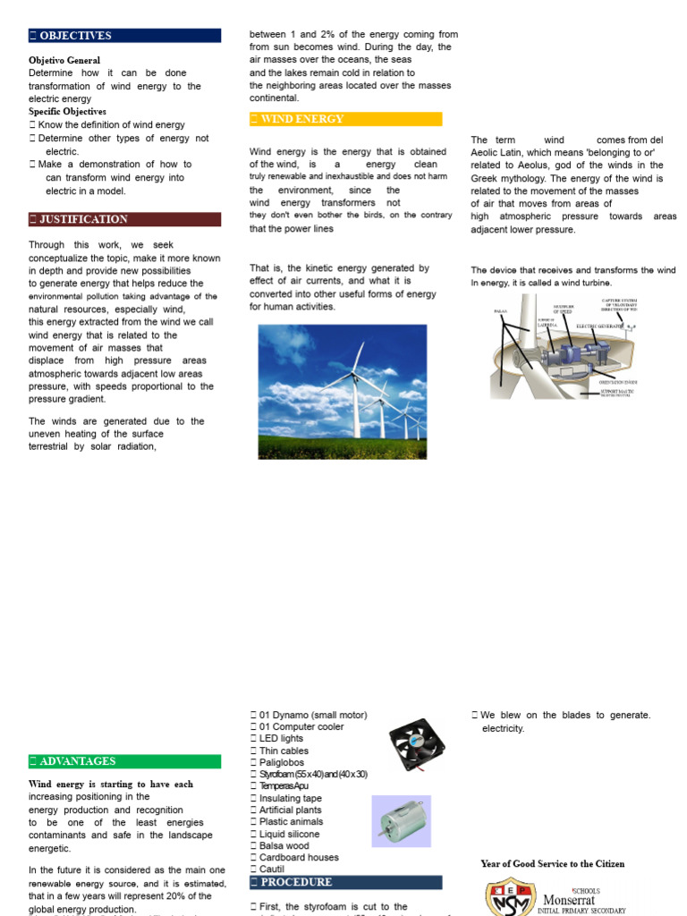 Wind Energy to Electricity Transformation | PDF | Wound | Wind Power