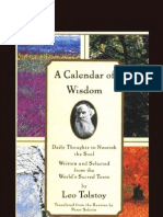 Tolstoy's Calendar of Wisdom: Daily Thoughts To Nourish The Soul, Written and Selected From The World's Sacred Texts