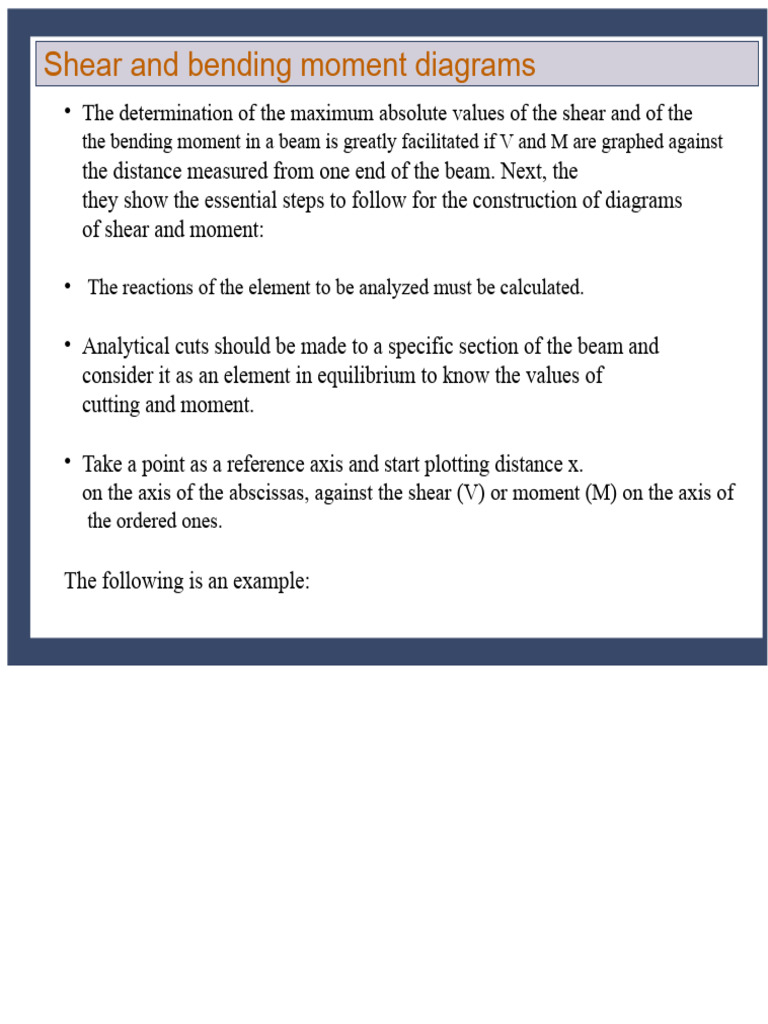 Shear and Bending Moment Diagrams Guide | PDF | Physical Quantities ...