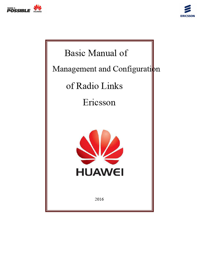 Ericsson Radio Link Management Guide | PDF | Ethernet | Computer Network