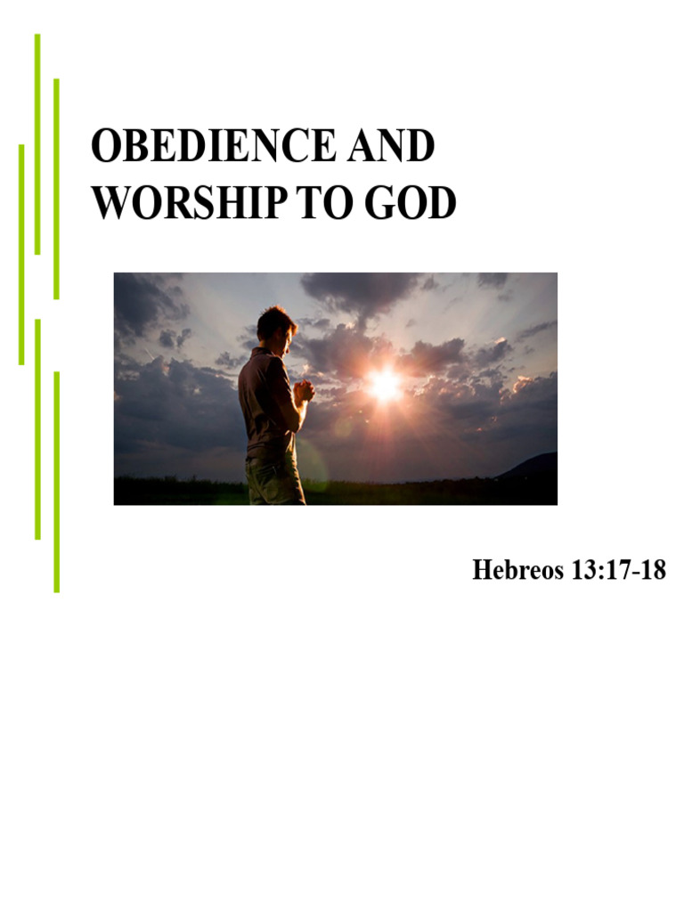 Obedience Submission Authorities | PDF | God | Religious Belief And ...