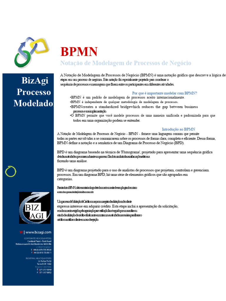 Introdução ao BPMN e Modelagem de Processos | PDF