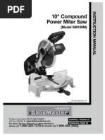 Download Delta Shop Master SM100M Compound Miter Saw by jhayles SN9696019 doc pdf