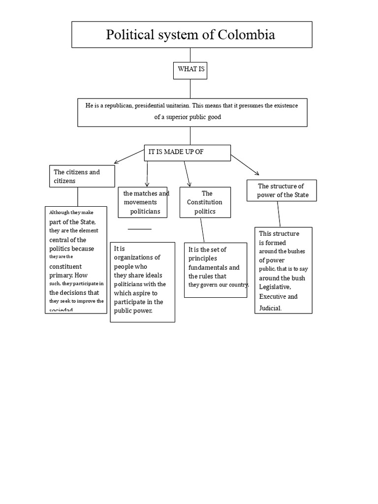 SCHEME OF THE POLITICAL SYSTEM | PDF
