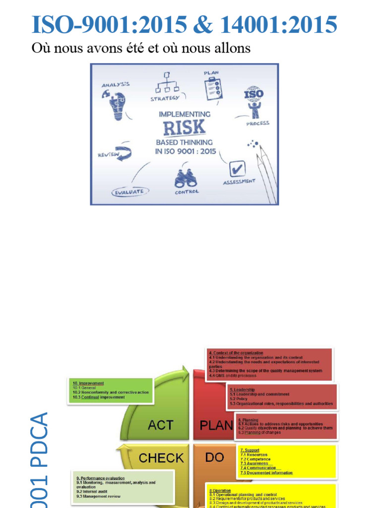 ISO 9001:2015 et 14001:2015 : Guide Complet | PDF | Management de la ...