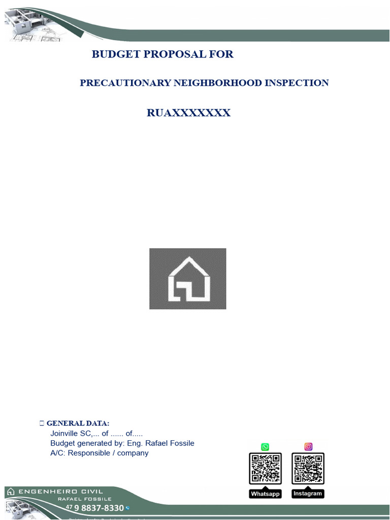 1 - CAUTIOUS NEIGHBORHOOD INSPECTION - Proposal template | PDF