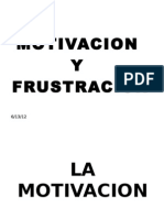 Motivacion y Frustracion[1]