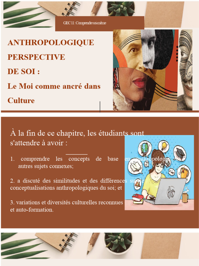 Anthropologie du soi et identité culturelle | PDF | Anthropologie ...