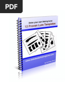 Fishing Lure Templates and Materials Guide | PDF | Printed Circuit Board