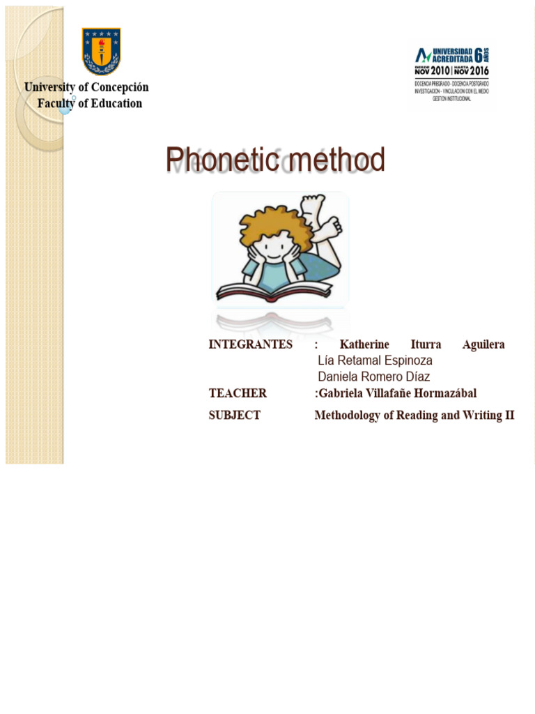 Phonetic method (1) RETAMAL | PDF | Consonant | Phoneme