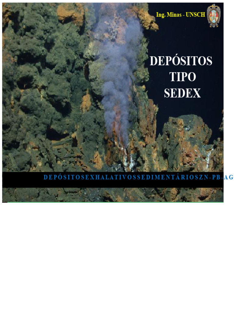 DEPÓSITOS TIPO SEDEX | PDF | Minerais | Rocha sedimentar