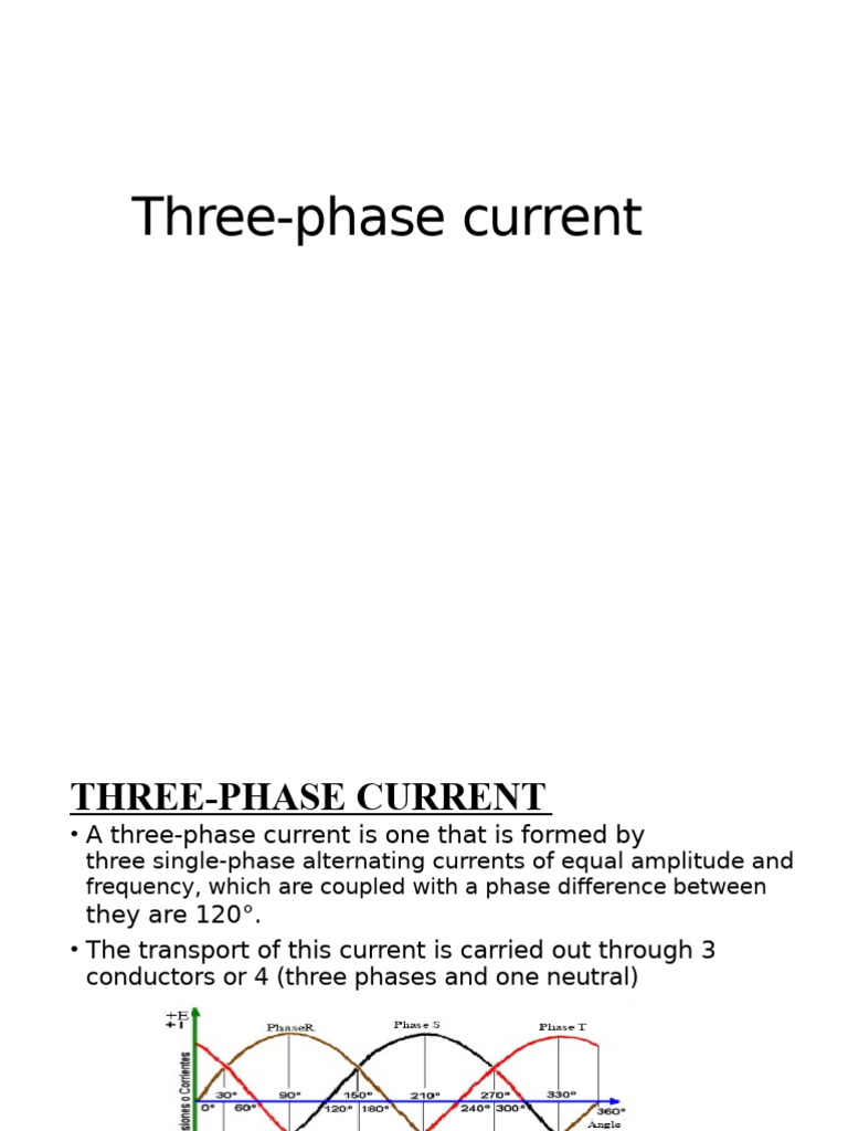 03 Three-Phase Alternating Current | PDF