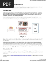 Aadhaar Authentication Basics