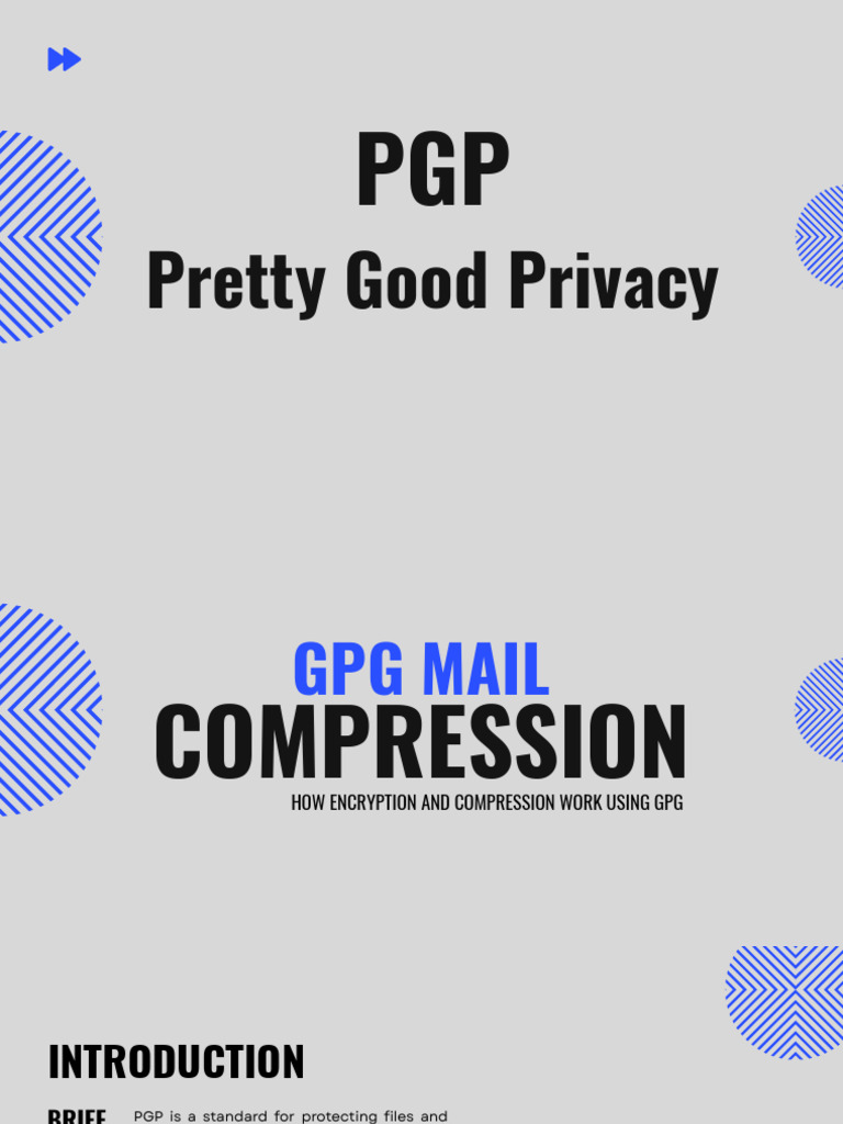 PGP | PDF | Encryption | Public Key Cryptography