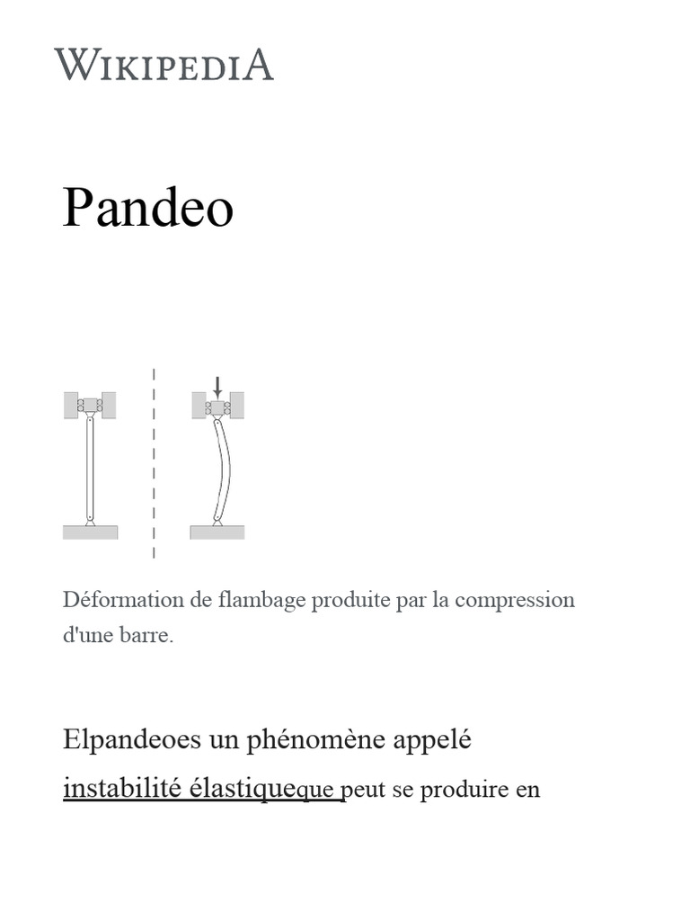 Modes de flambage en ingénierie structurelle | PDF | Flambage ...