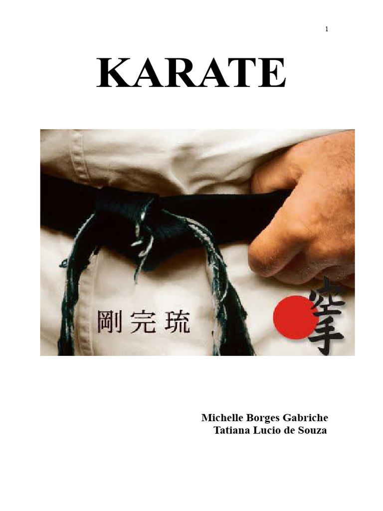 History and Philosophy of Shotokan Karate | PDF | Shotokan | Anatomical ...