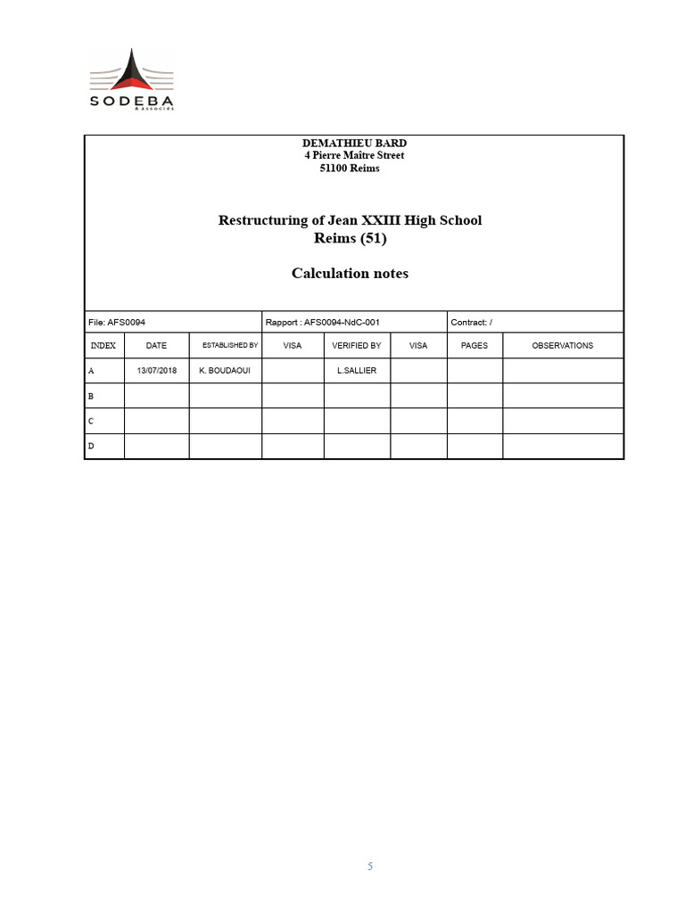 Calculation Note Sail by Double Passes PDF | PDF