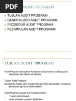 Contoh Program Audit