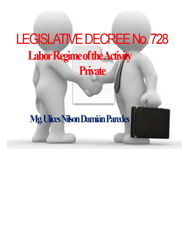 Slides DL 728 | PDF | Employment | Government