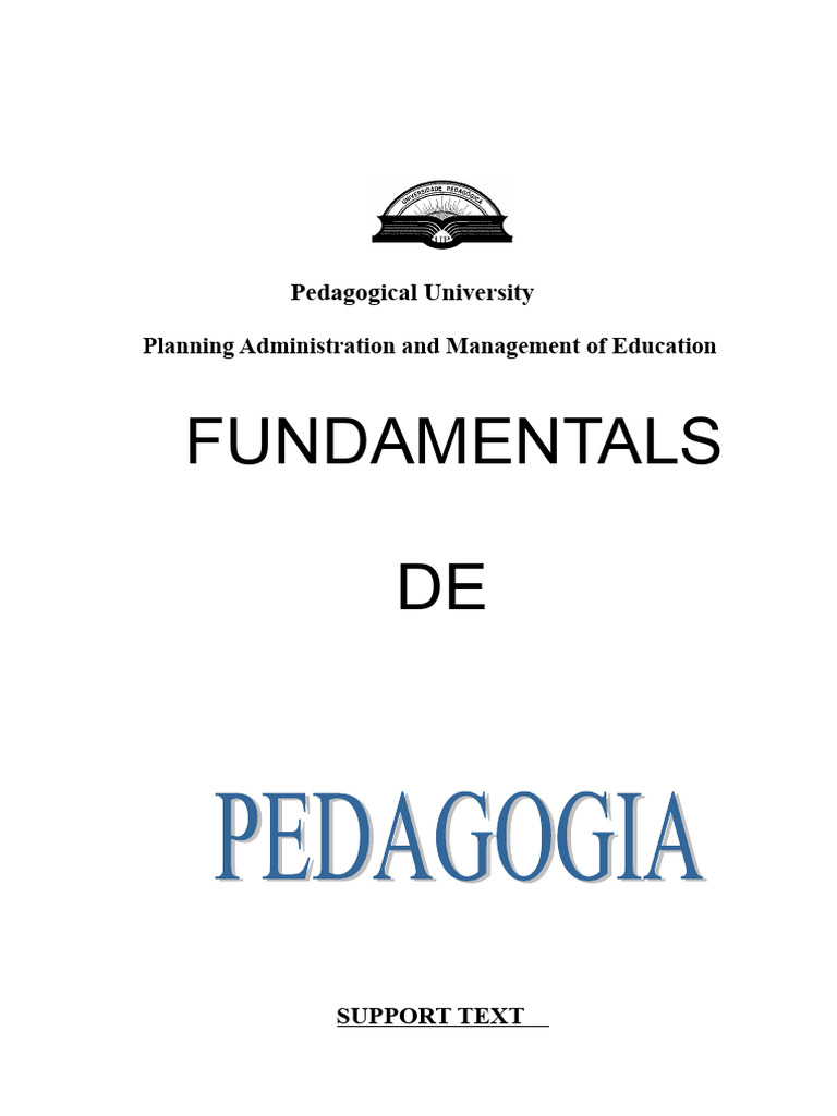 Fundamentals of Pedagogy and Education | PDF | Pedagogy | Sparta
