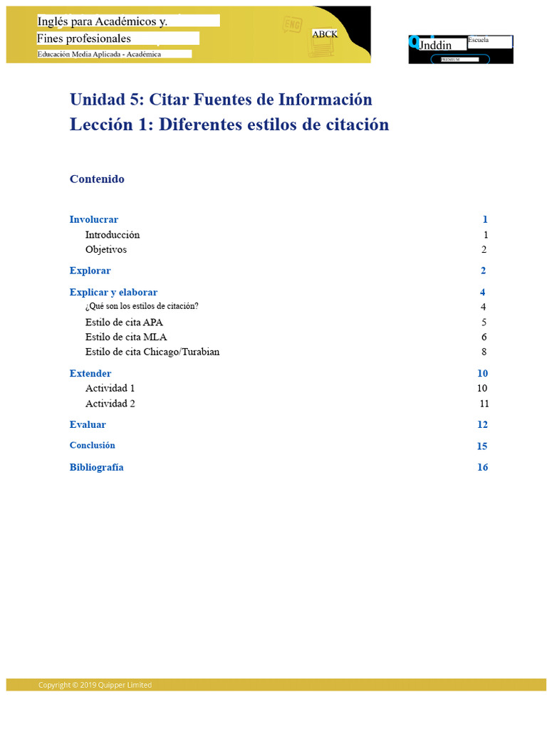 PDF (SG) - EAP 11 - 12 - UNIDAD 5 - LECCIÓN 1 - Diferentes Estilos de ...