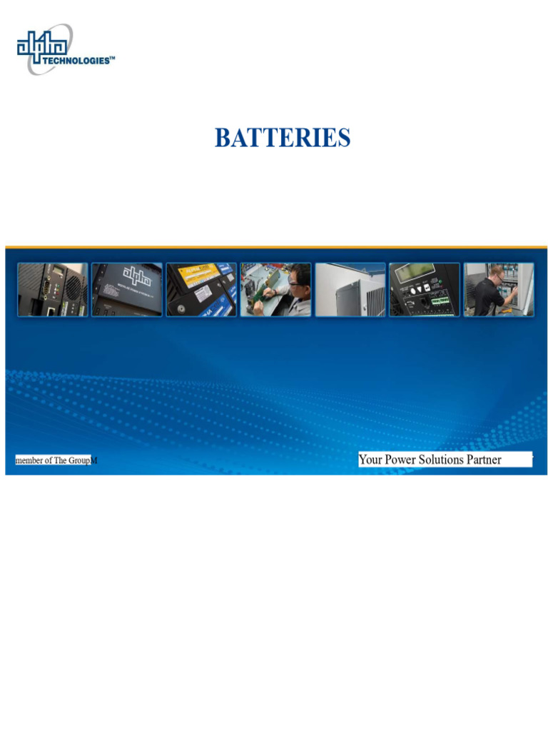 Battery Presentation | PDF | Electrode | Anode