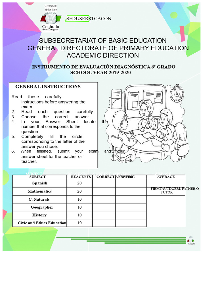 6th GRADE COVER | PDF