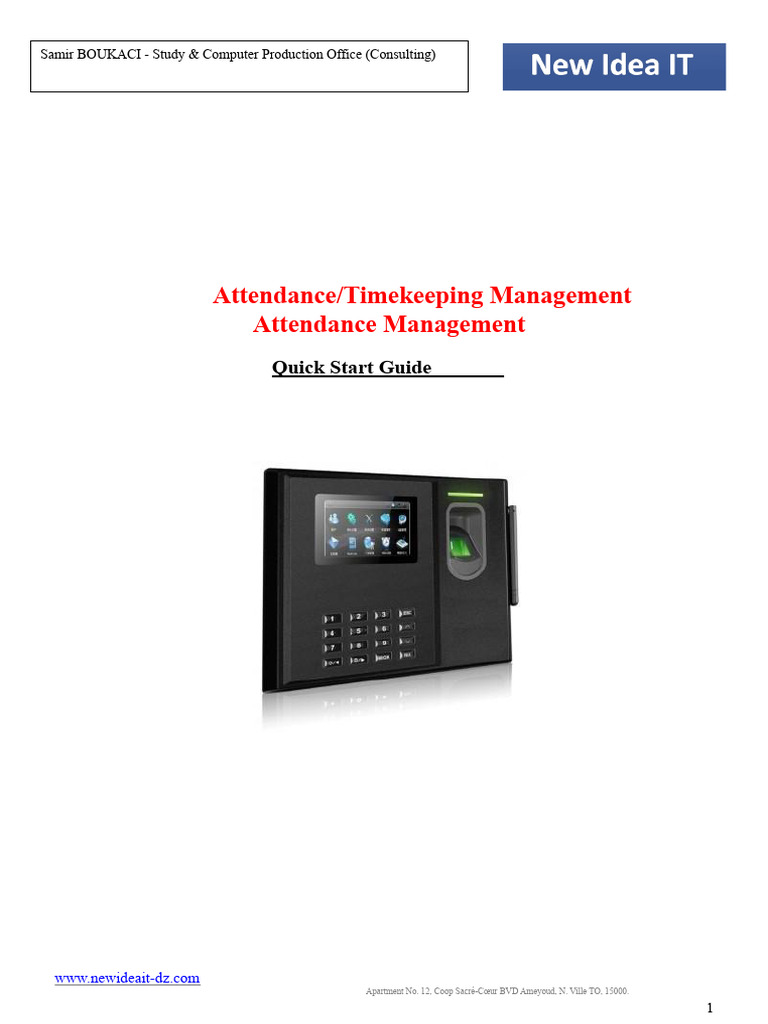 Manual ZKT | PDF | Software | Computing
