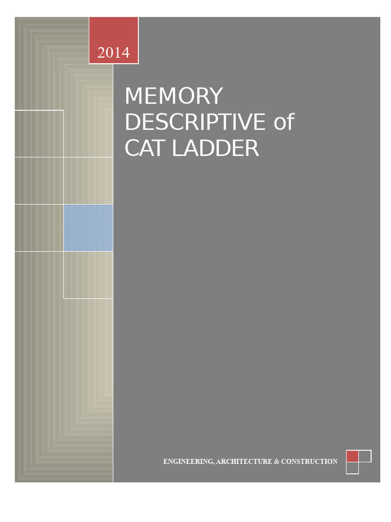 Cat Ladder Memory | PDF | Foundation (Engineering) | Framing (Construction)