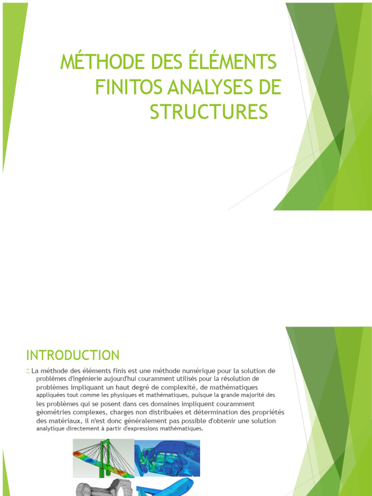 Méthode des éléments finis en ingénierie | PDF | Méthode des éléments ...