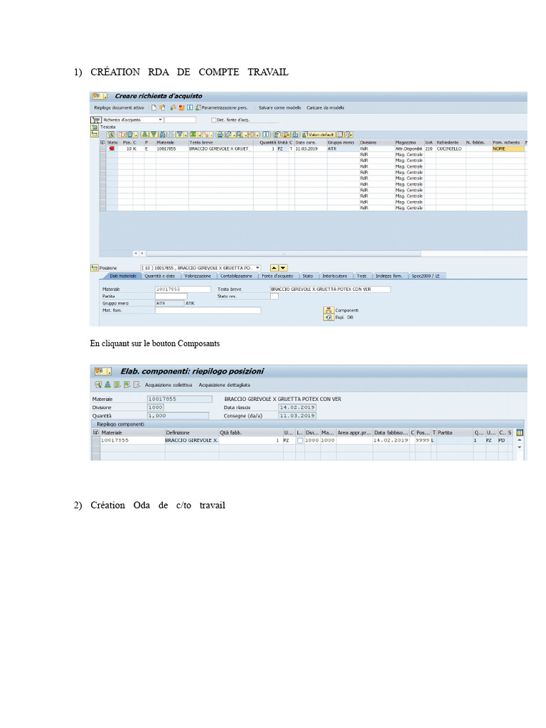Guide de création de compte travail ADSUBCON | PDF