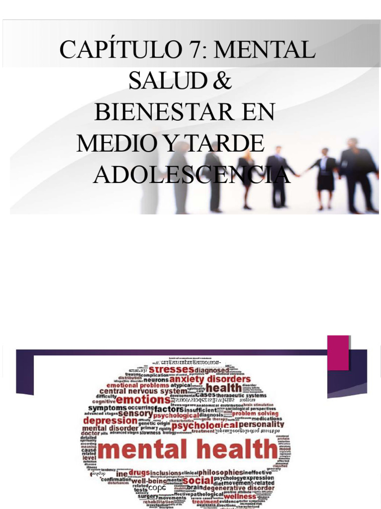 Salud Mental y Bienestar en Adolescentes | PDF | Salud mental | Mente