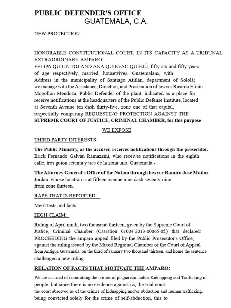Model of Protection | PDF | Prosecutor | Crimes