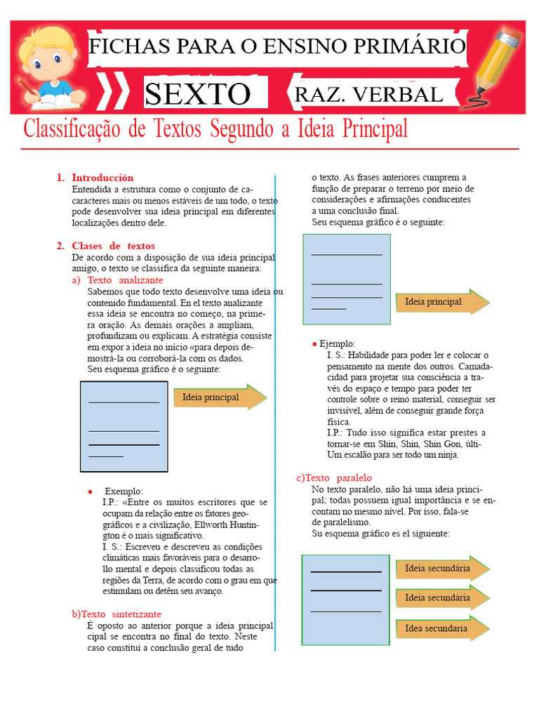 Classificação-de-Textos-Segundo-a-Idéia-Principal-para-Sexto-Ano-do ...