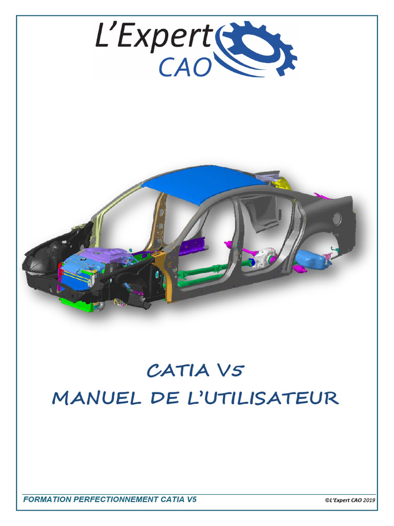 Formation avancée CATIA V5 : Guide complet | PDF | Informatique | Logiciel