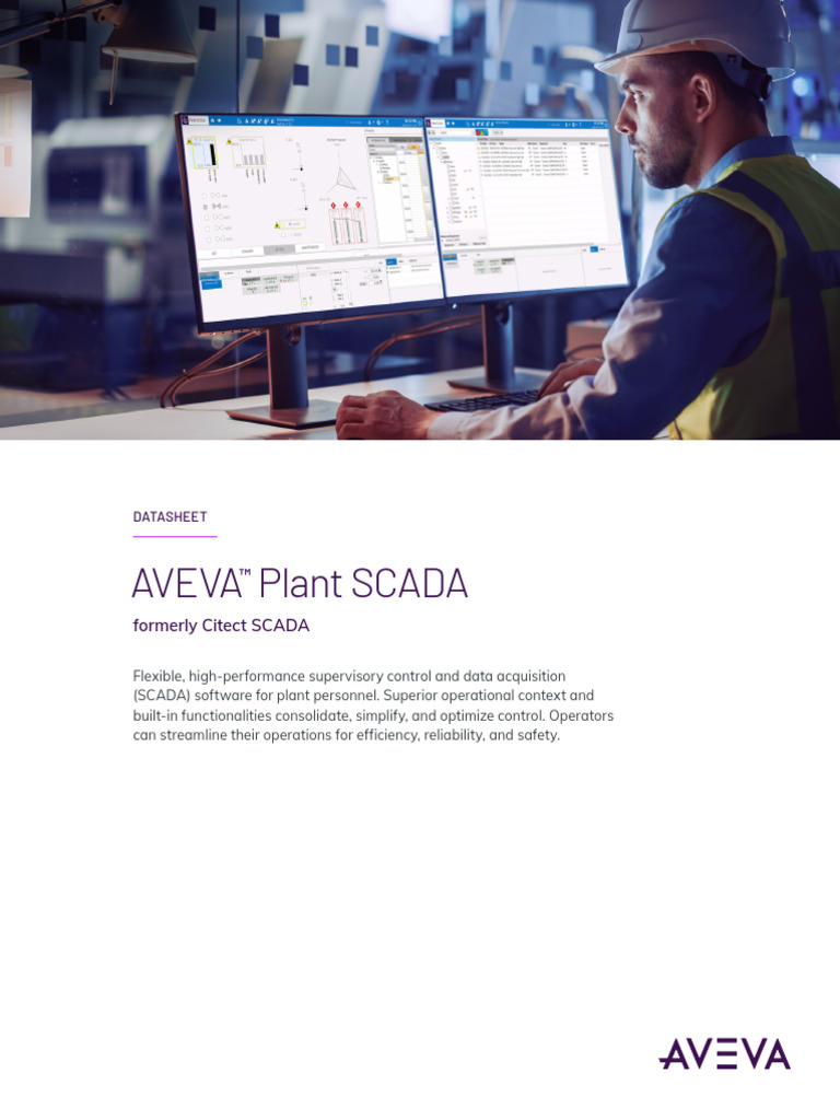AVEVA Plant SCADA: Optimize Operations | PDF | Scada | Programmable ...