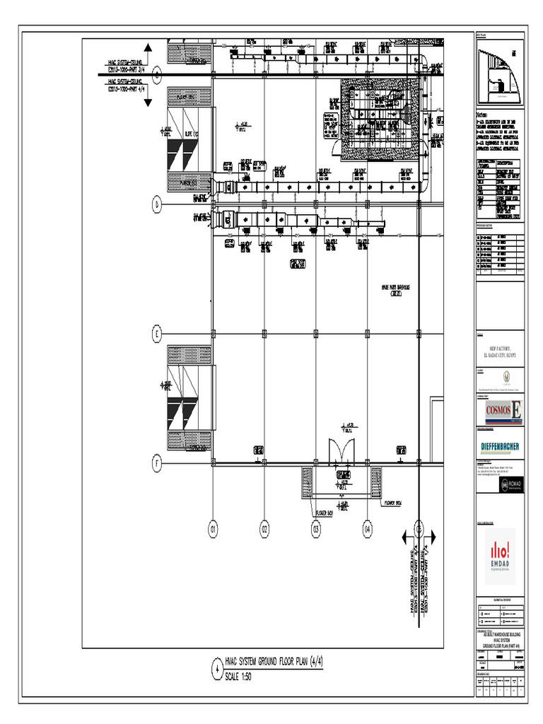 As Built HVAC Ground Floor Plan | PDF