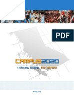 British Columbia - Campus 2020 - Thinking Ahead: The Report - Access & Excellence - The Campus 2020 Plan For British Columbia's Post-Secondary Education System - Geoff Plant - April 2007