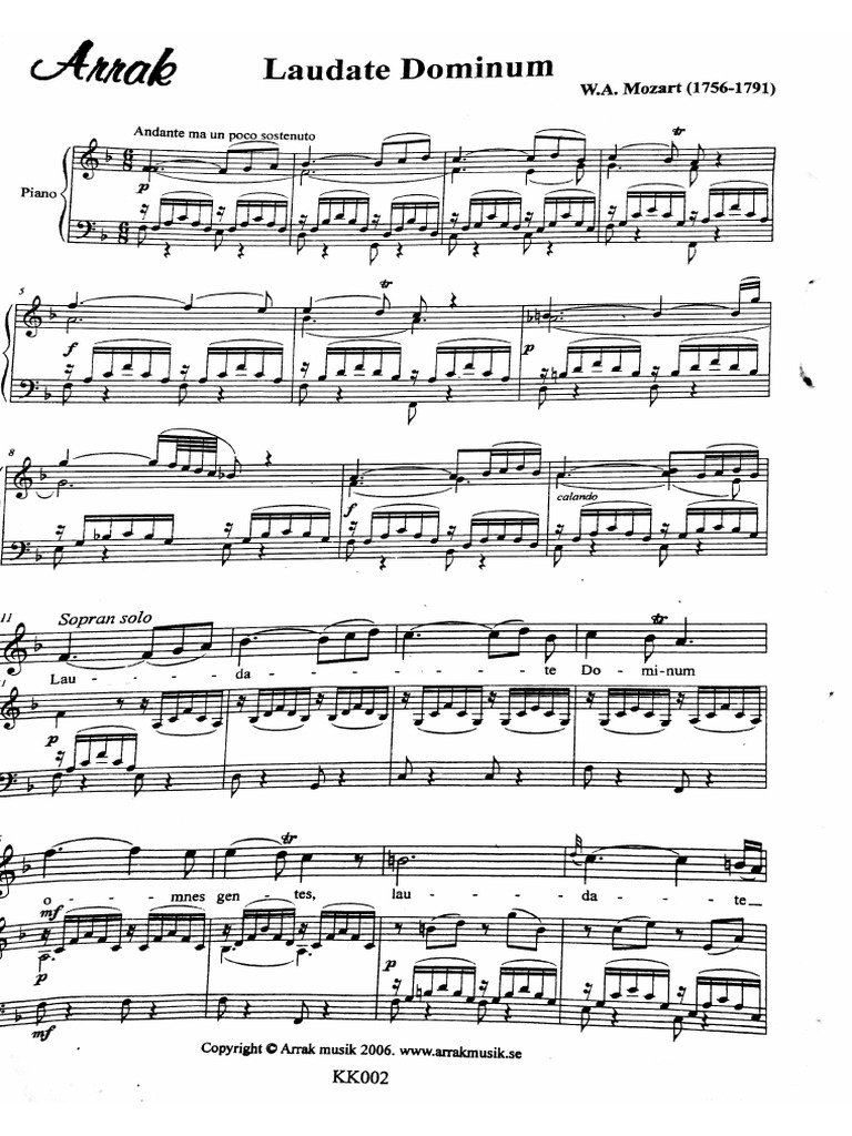 Laudate Dominum | PDF