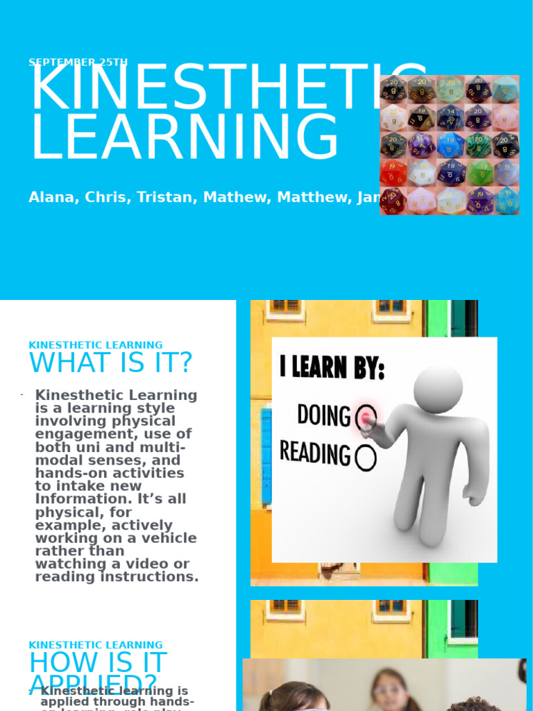 kinesthetic learning | PDF