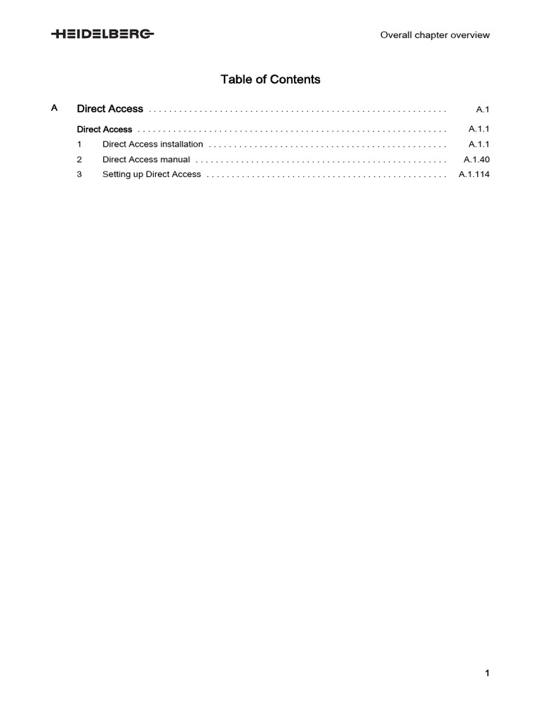 Direct Access Installation Guide | PDF | Computing | Software