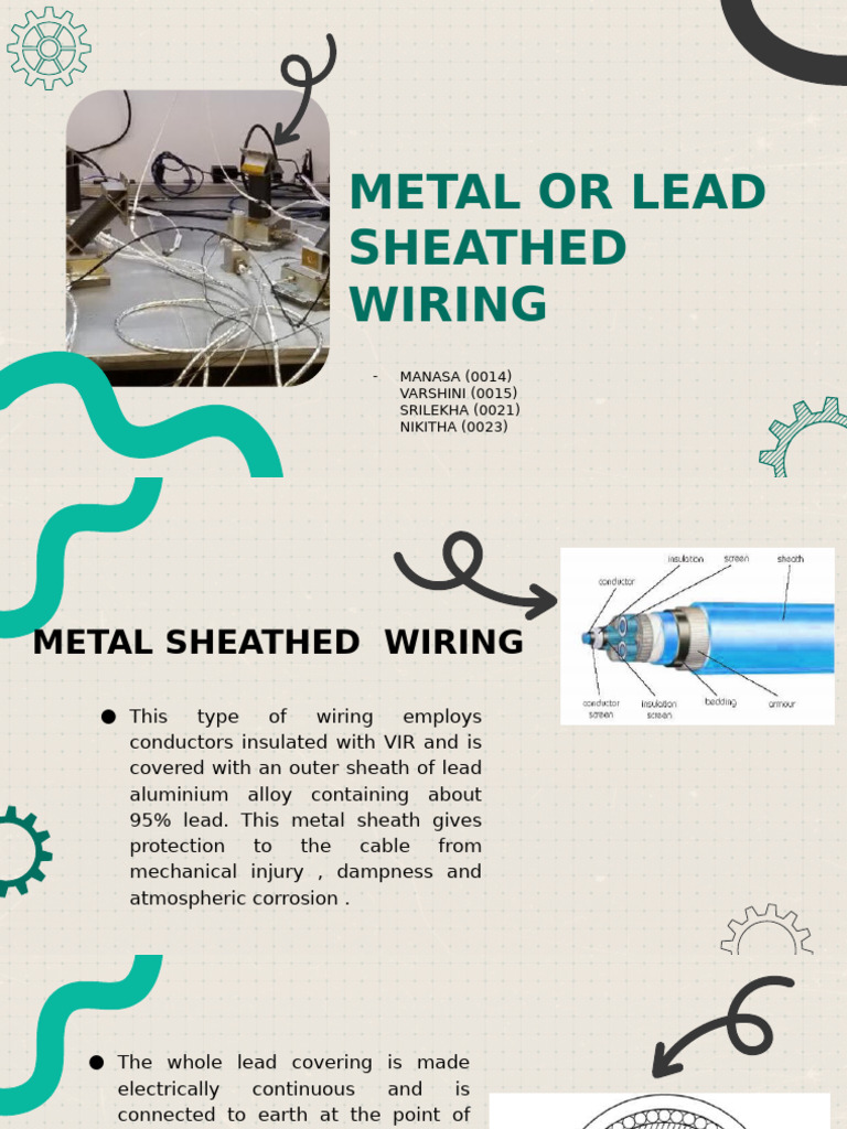 Metal Sheathed Wiring Overview | PDF | Electrical Wiring | Manufactured ...