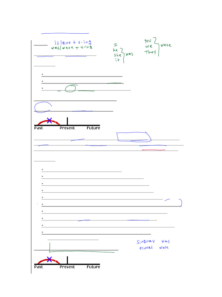 English Lecture Notes 12 (Tenses) | PDF | Grammatical Tense | Verb
