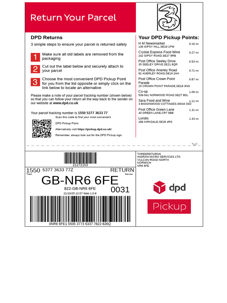 DPD Returns: Easy 3-Step Guide | PDF