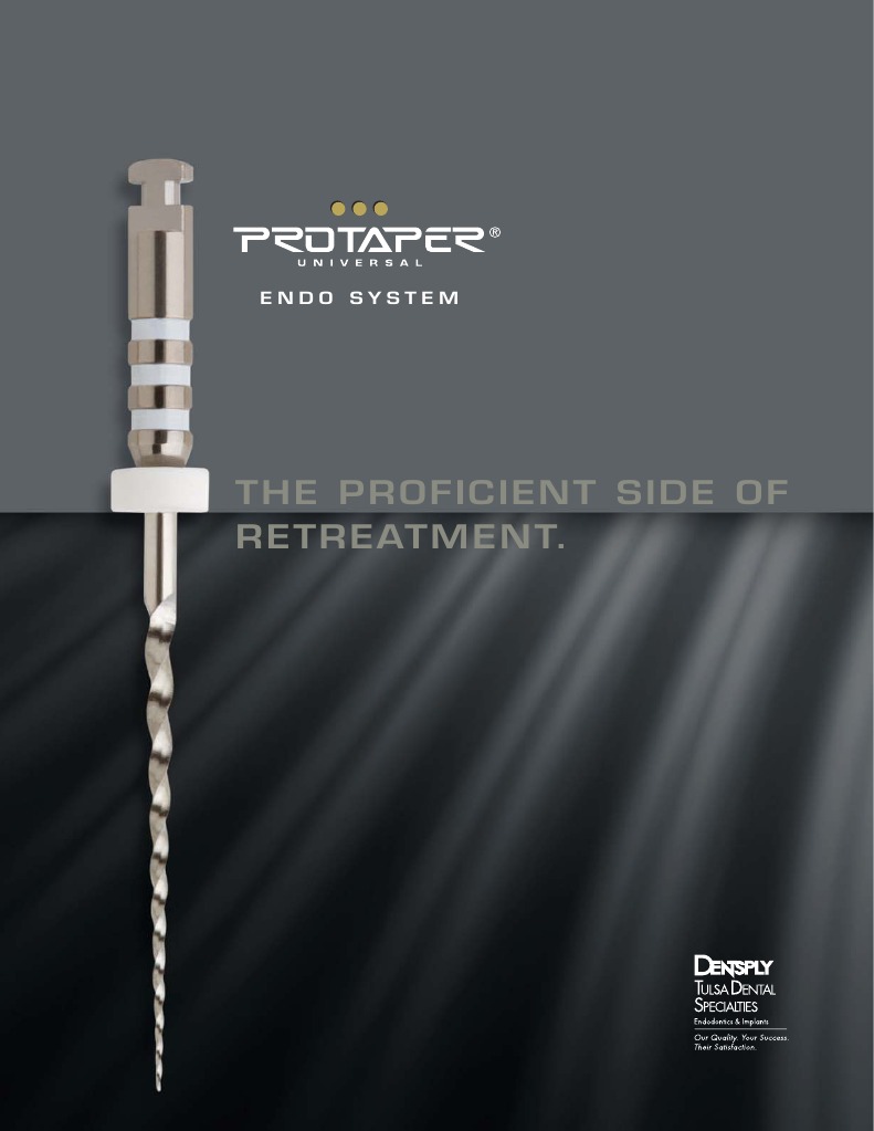 thumbnail interactive-video image 1 of Dentsply ProTaper Universal Rotary Retreatment Files – D1, D2, D3 6-Pack 1 of 3
