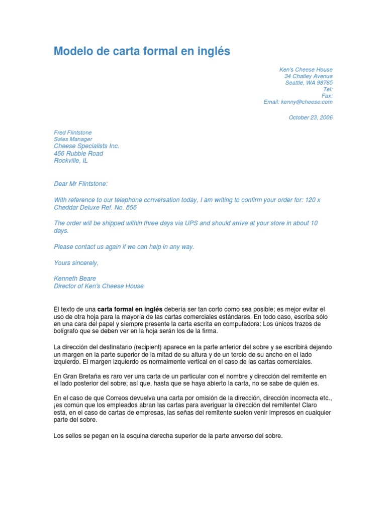 Como Se Escribe En Ingles Estimada Senora