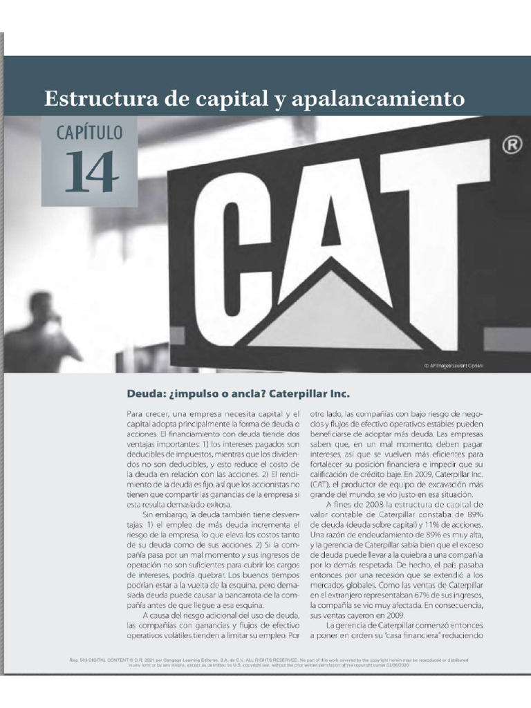 Estructura de Capital y Apalancamiento | PDF