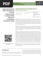Download Imipenemcilastatin versus Meropenem on Fever Defervescence in Septic Febrile Patient A Comparative Prospective Study by iMedPub SN96973823 doc pdf