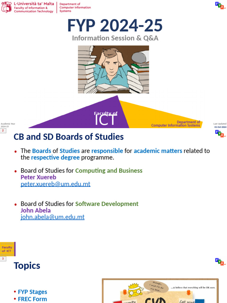 FYP 2024-25 Guidelines and Requirements | PDF | Thesis | Plagiarism